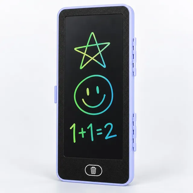 LCD Pencil Box for Kids, Mobile Phone Shape with Drawing Pad