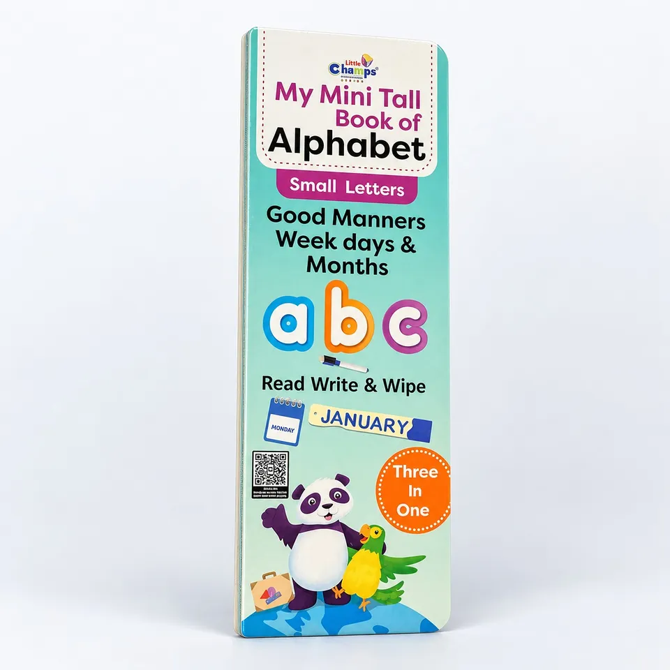 My Mini Tall Book of Alphabet, small letters