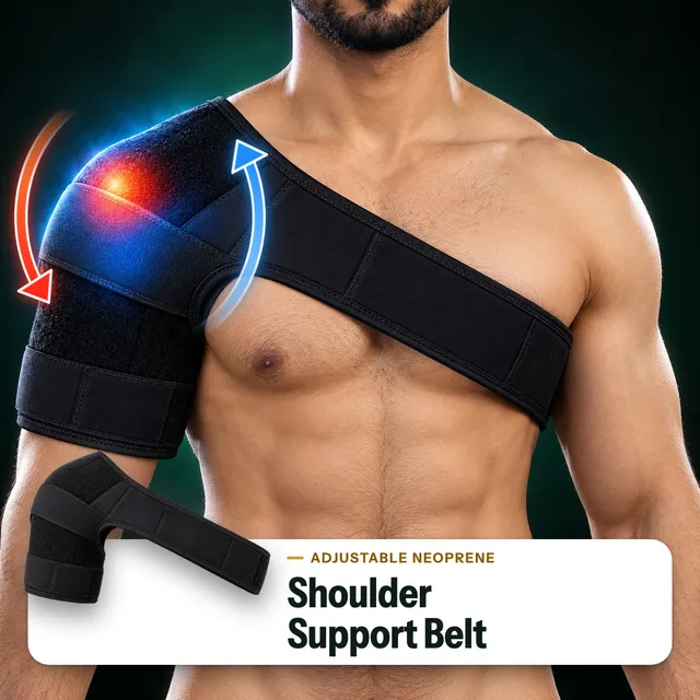 Shoulder Support Belt, Adjustable Neoprene Shoulder Brace