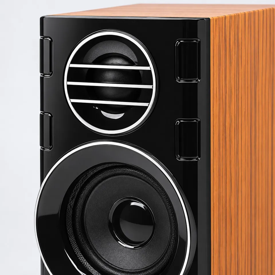Close-up of the FT-2031 speaker driver and grille