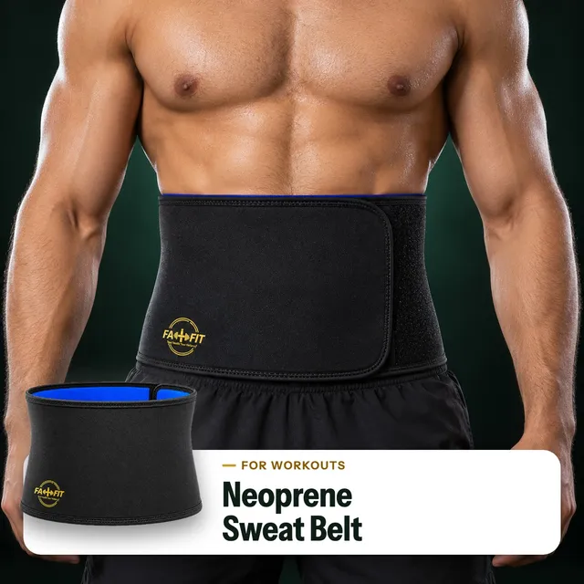 Sweat Belt Waist Trimmer for Men and Women