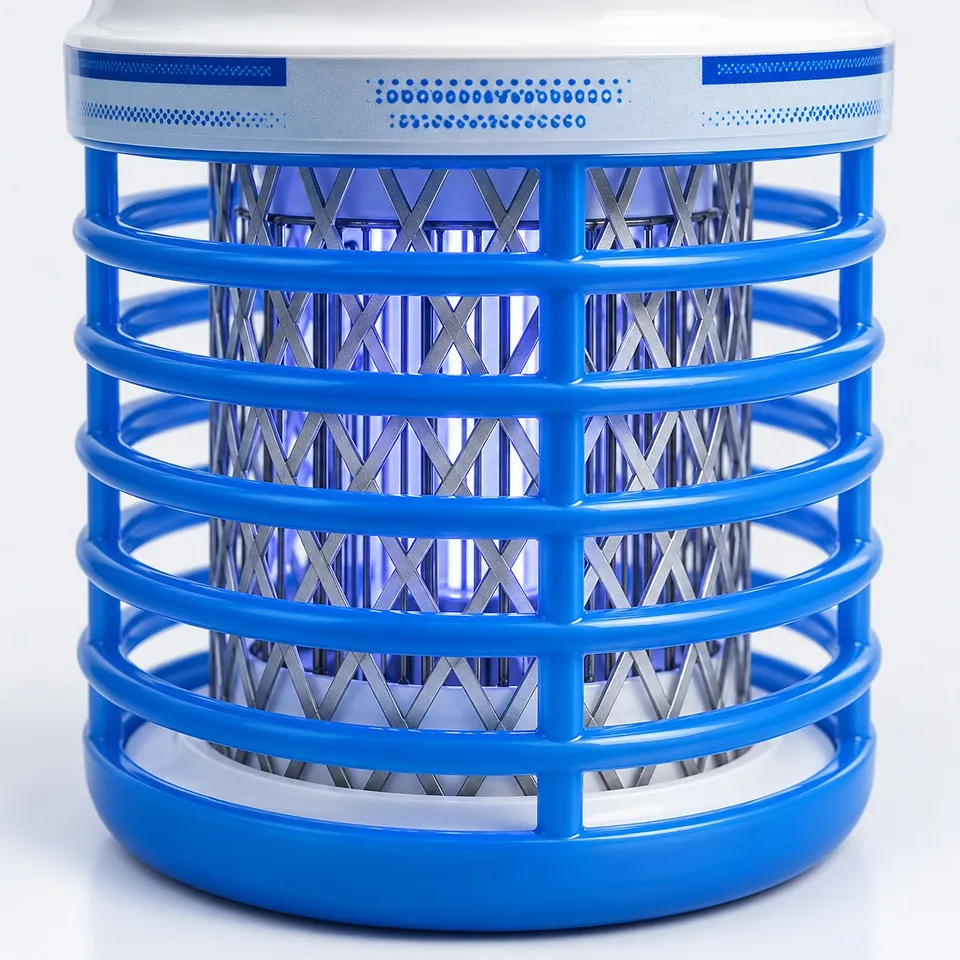 Blue safety cage of the Millat 813 insect killer