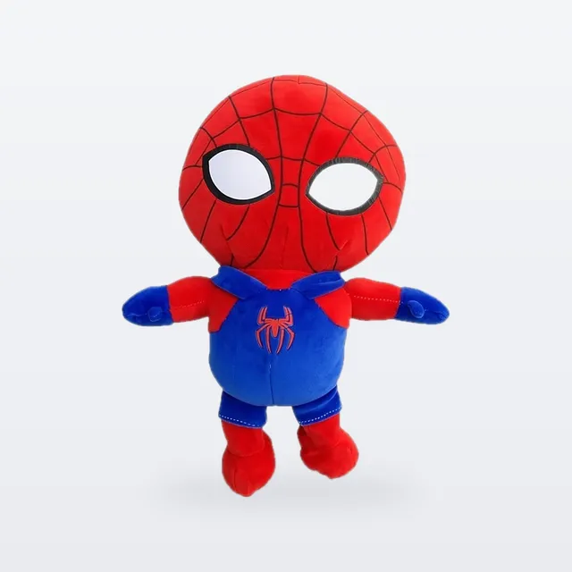 Spider-Man Style Soft Toy, Red and Blue Plush for Kids